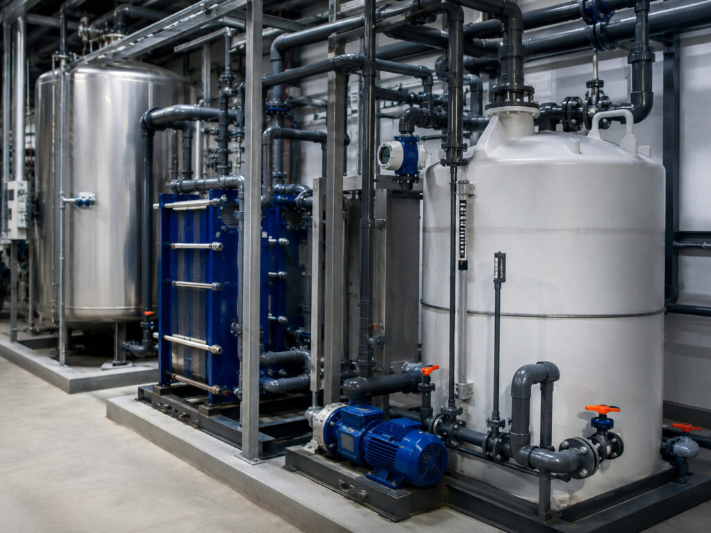 Brine system inhibitor