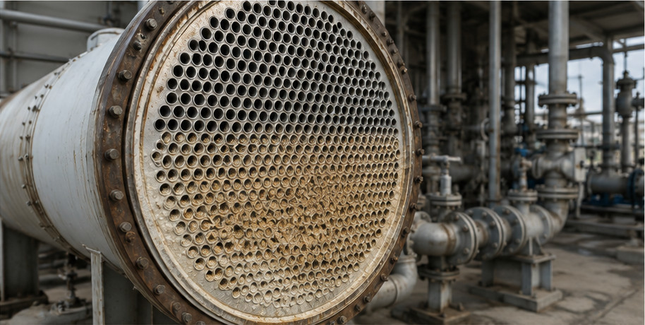 Evaporator scale problem