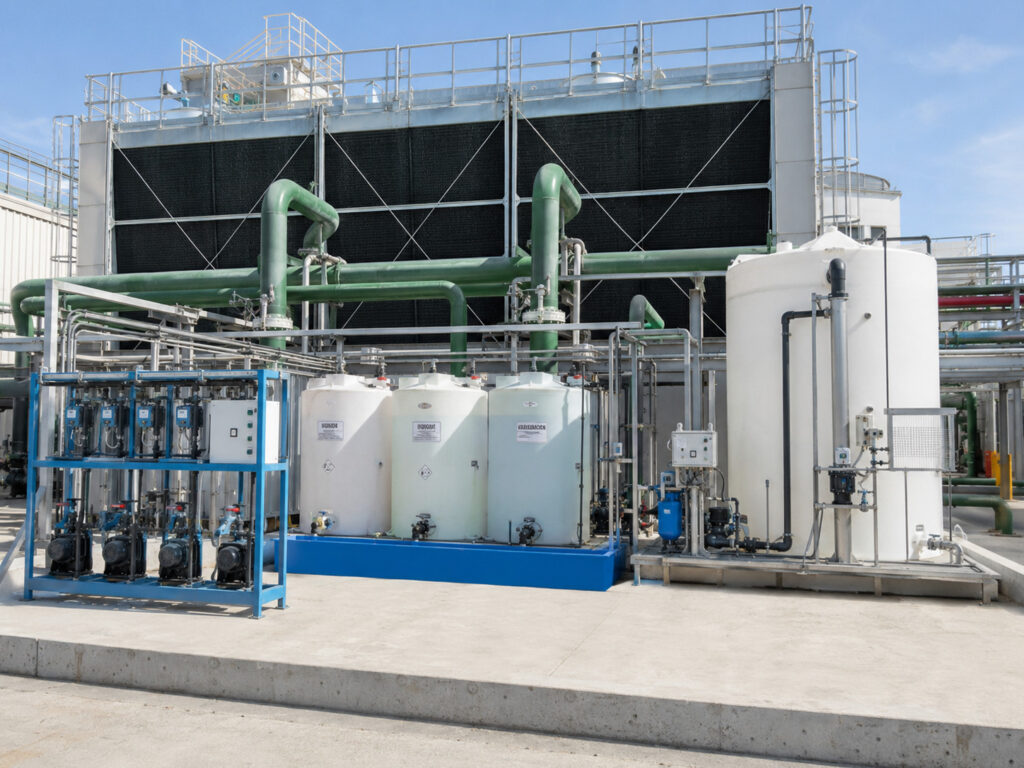 Multifunction chemical cooling water