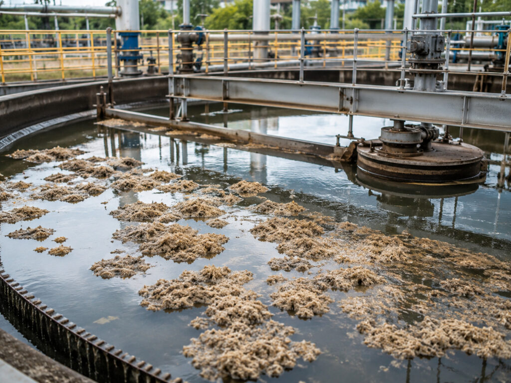 Water clarification process