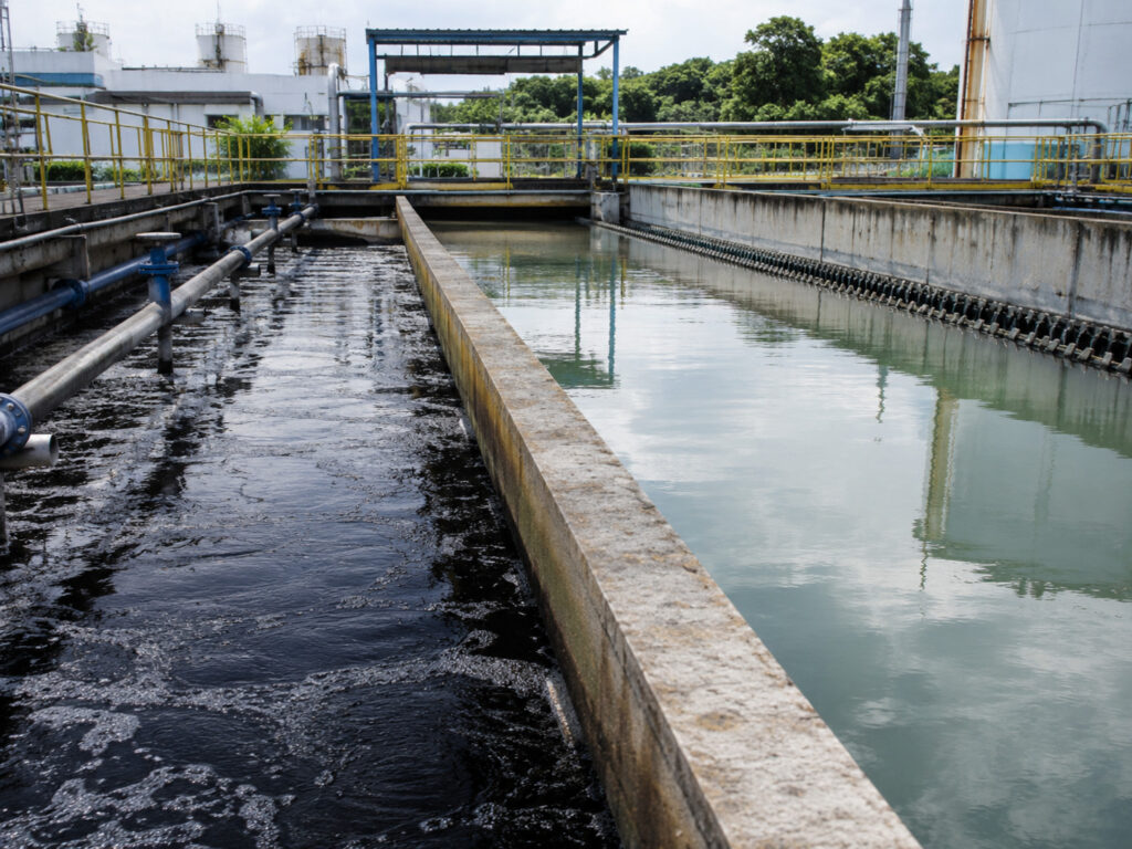 Water clarification process