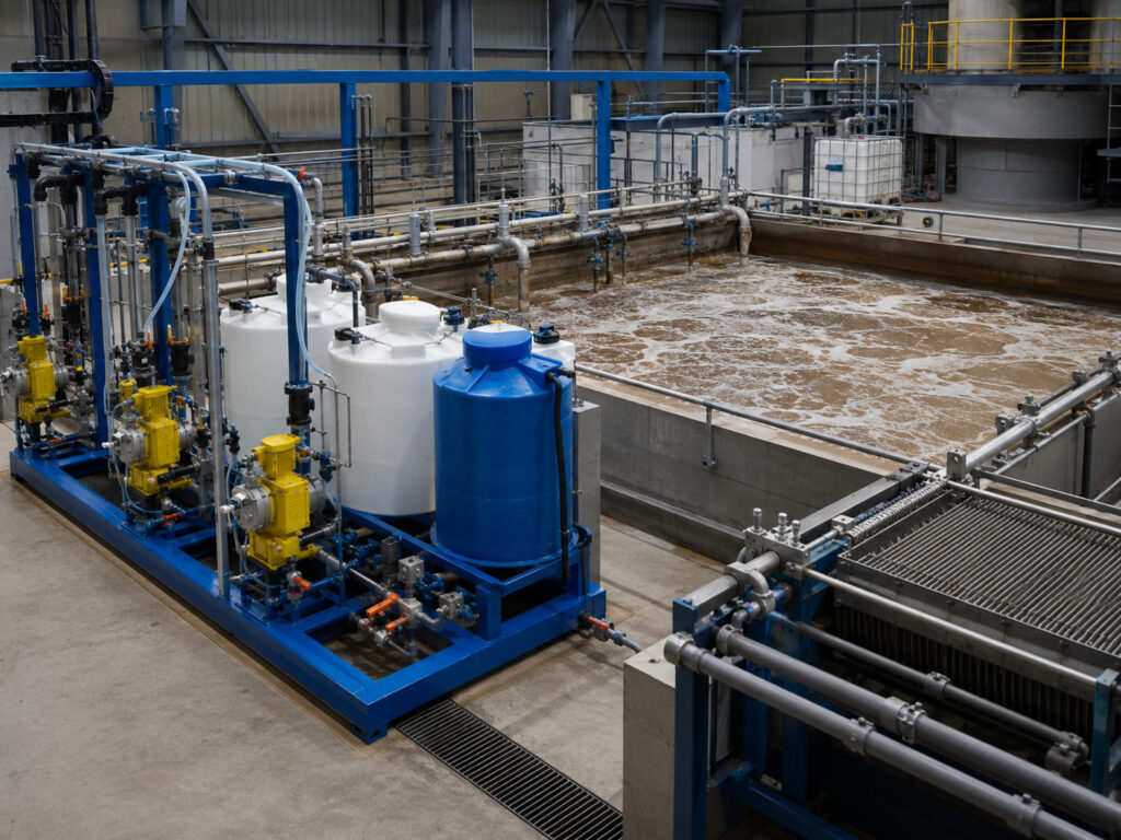 Water clarification process