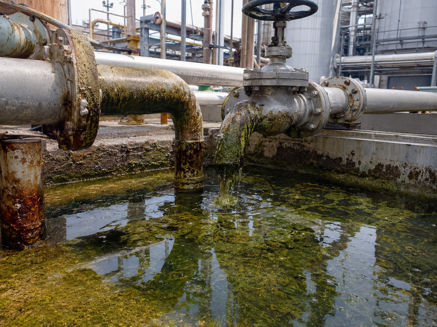 Pertumbuhan microbiological di basin