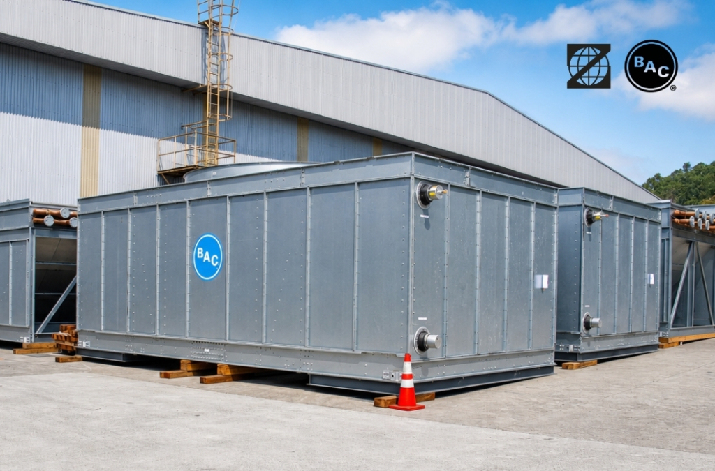 BAC Cooling Tower Unit on Project Site